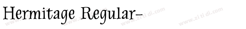 Hermitage Regular字体转换